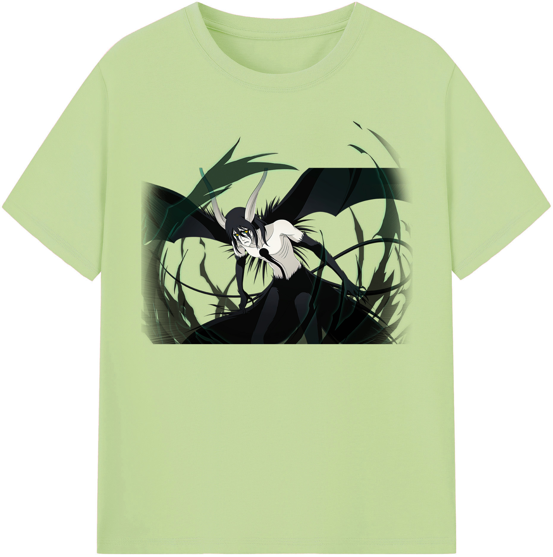 （画像用） ブリーチ ウルキオラ·シファー BLEACH Ulquiorra cifer 綿100％半袖Tシャツ（フロントプリント）